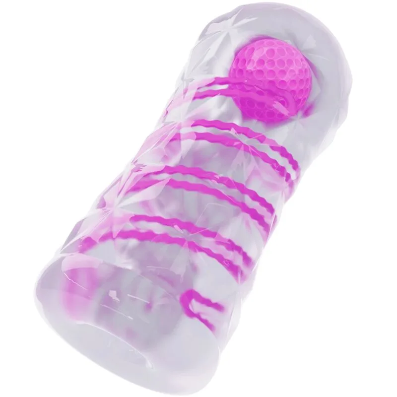 Pretty Love - Fantasy Male Masturbator with Internal Spiral Texture and Stimulation Bead