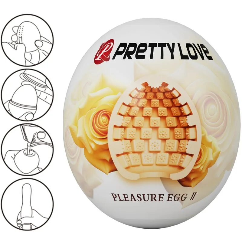 Pretty Love Male Masturbator Egg – Flesh