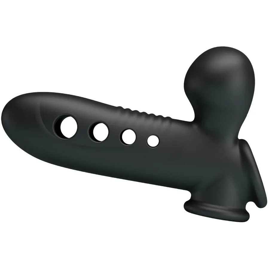 Pretty Love - Crane Inflatable Penis Sleeve with Airbag Technology - Black