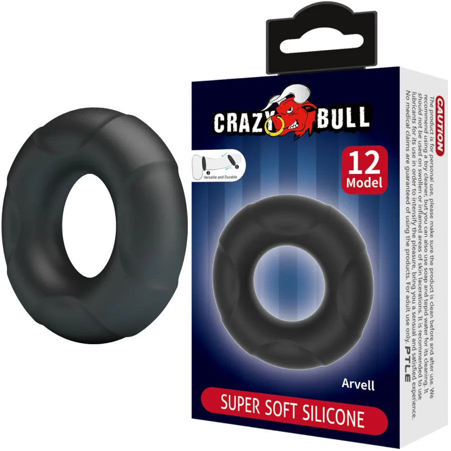 Crazy Bull - Arvell Silicone Penisring Modell 12