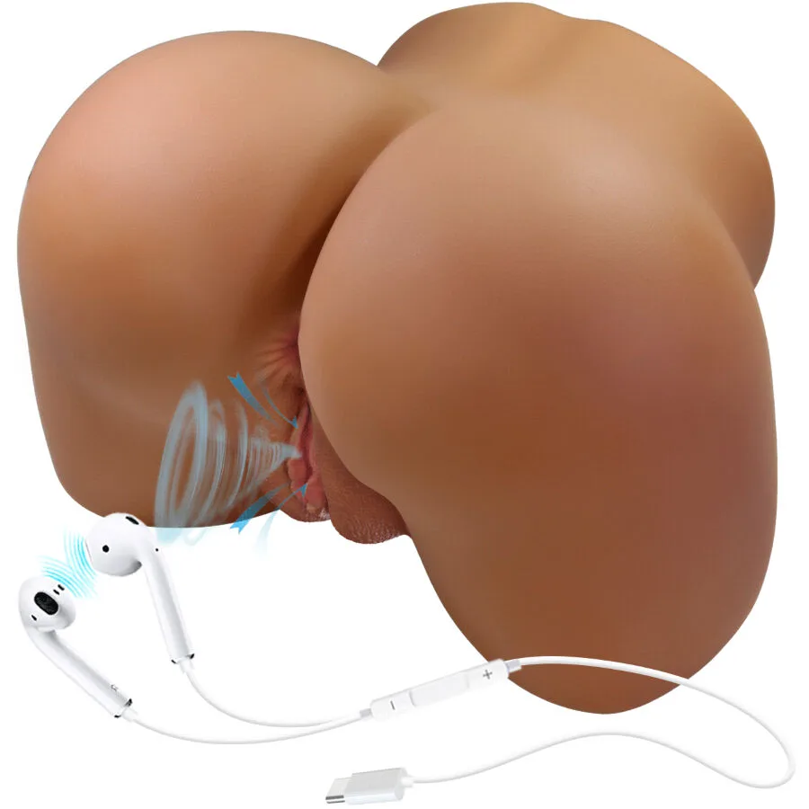 Crazy Bull - Wendy Realistic Female Buttocks Masturbator with Vibration, Suction and Ambient Sound