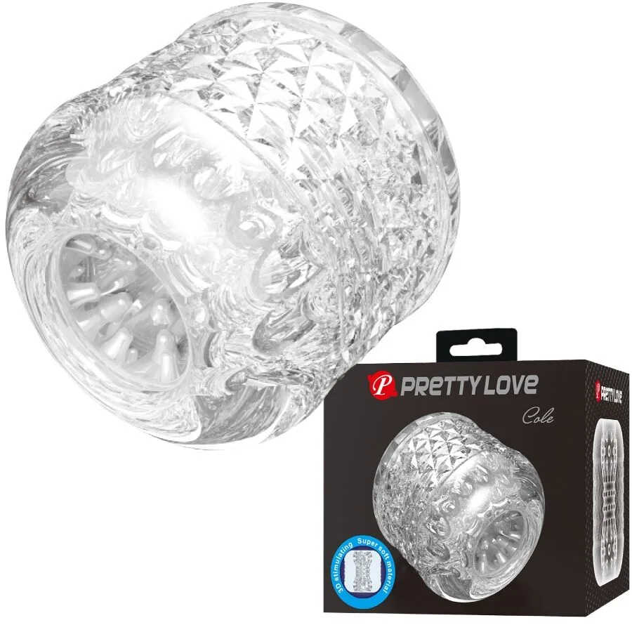 Pretty Love - Cole Double Entry Manuell Stroker Onanator