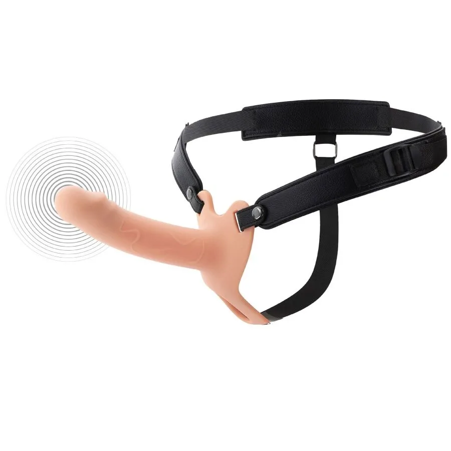 Hidden Desire Inferno Vibrerande Penishylsa Strap-On – 16 cm