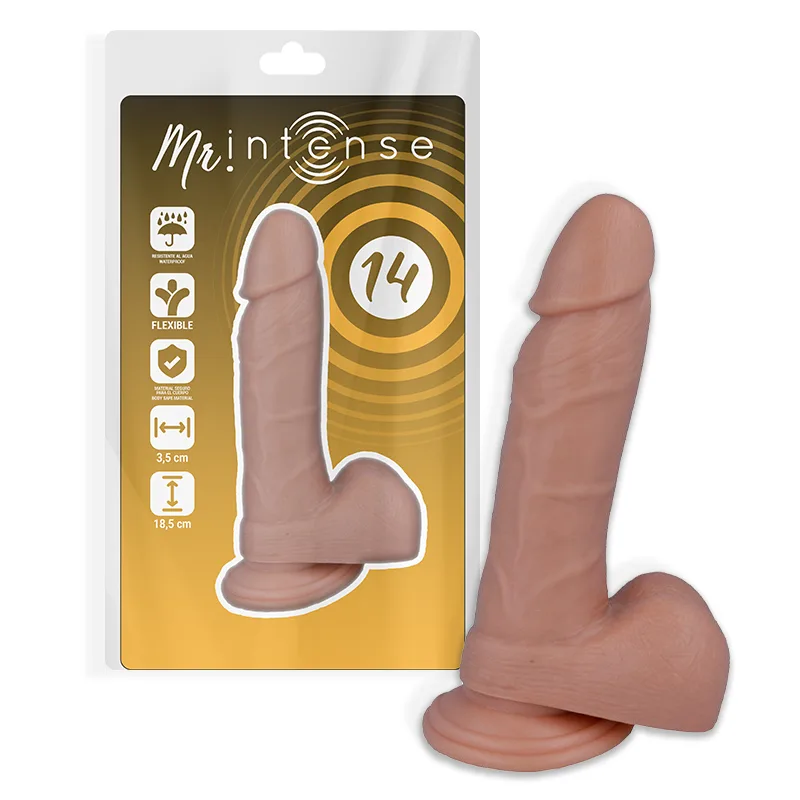 Mr. Intense - Realistisk Dildo 18.5 cm x 3.8 cm