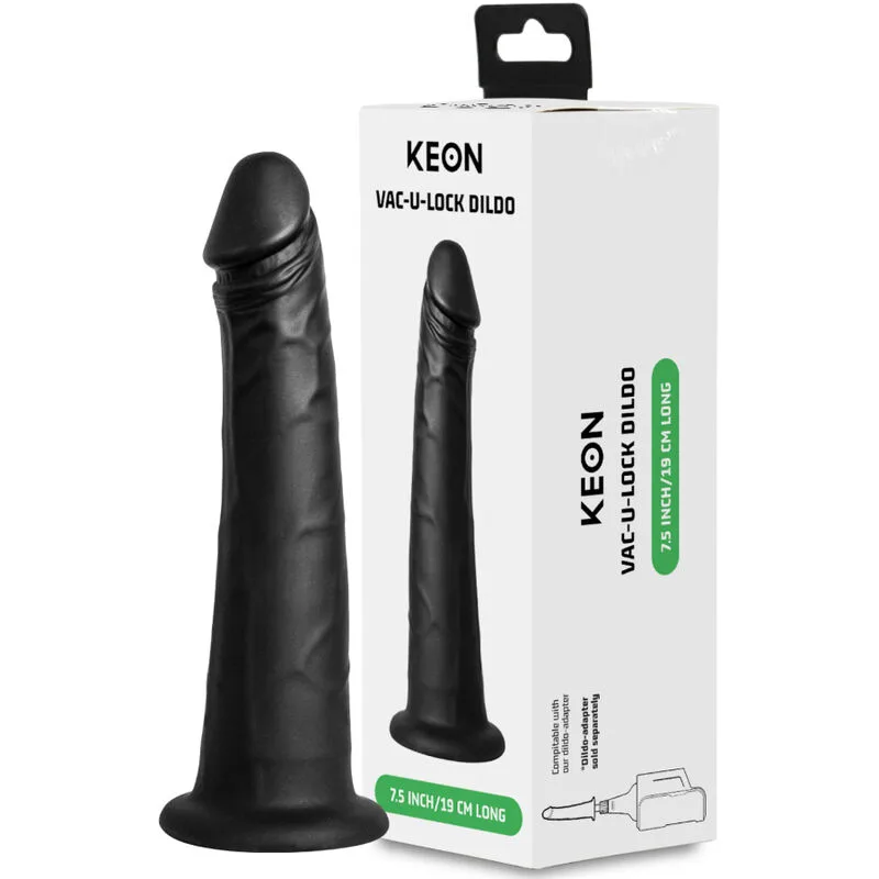 Kiiroo - Keon Vacuum Lock Dildo - Anpassningsbar Realistisk Silikonedildo