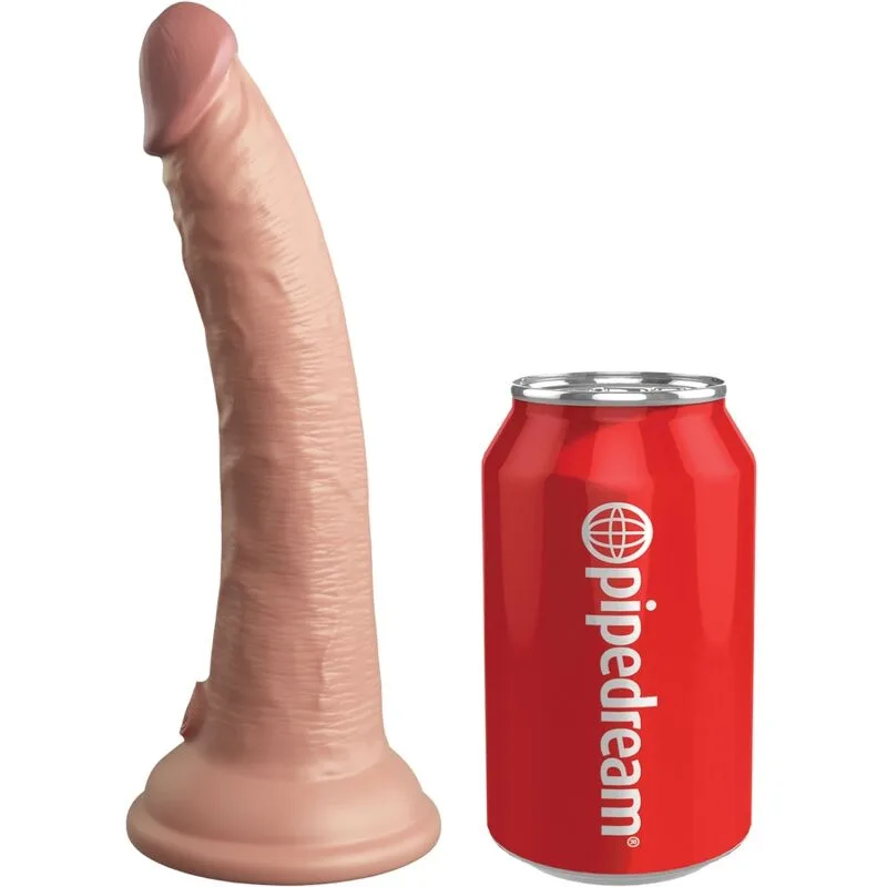 King Cock Elite Realistic Dual-Density Silicone Dildo – 17.8 cm Insertable Length