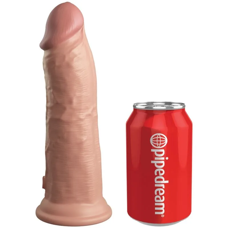 King Cock Elite Realistic Vibrating Dual-Density Silicone Dildo – 20.3 cm Insertable Length