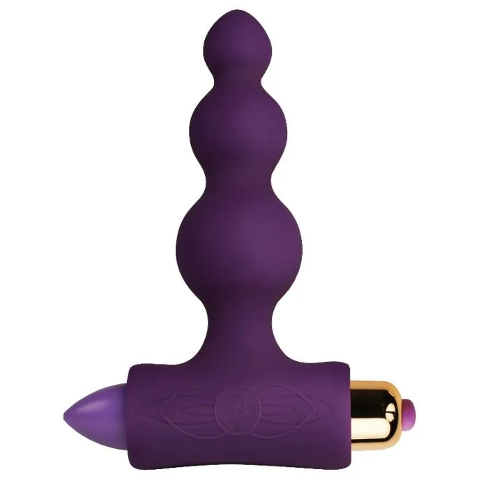 Rocks-Off Petite Sensations Bubbles Anal Stimulator Vibrator - Lilac