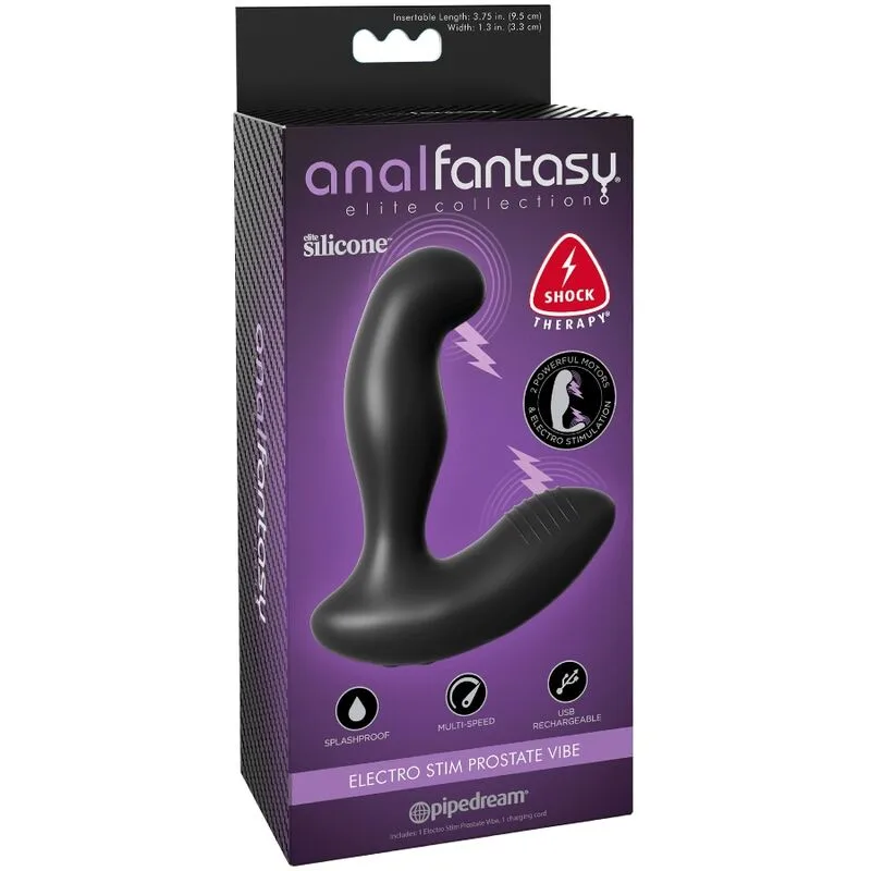 Anal Fantasy Elite Collection - Electro-Stimulation Vibrating Prostate Massager