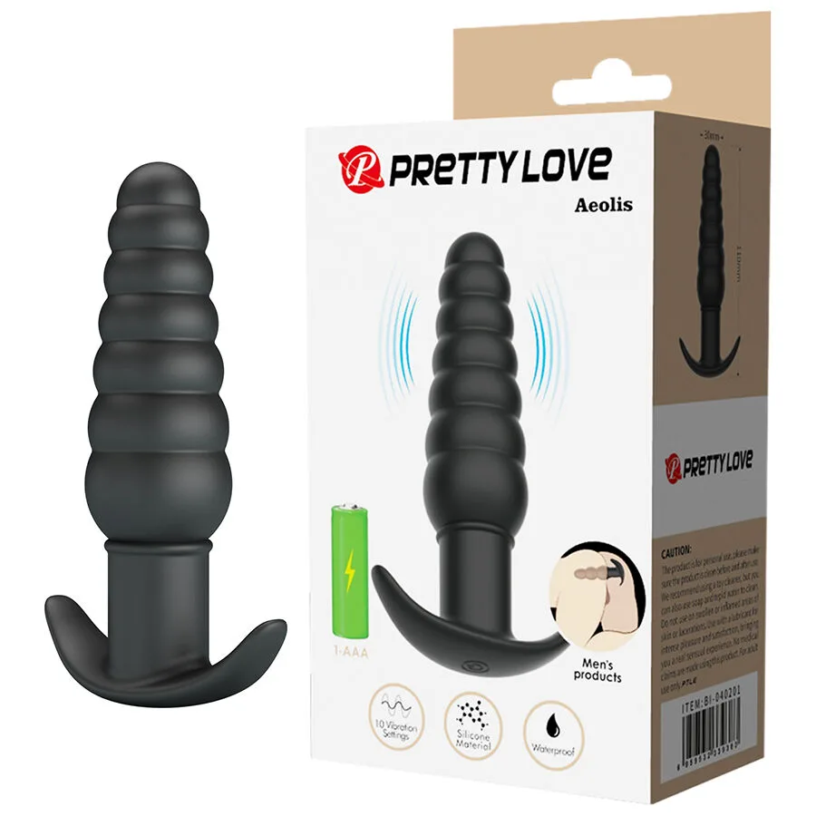 Pretty Love Aeolis Vibrerande Analplugg med Prostatastimulering