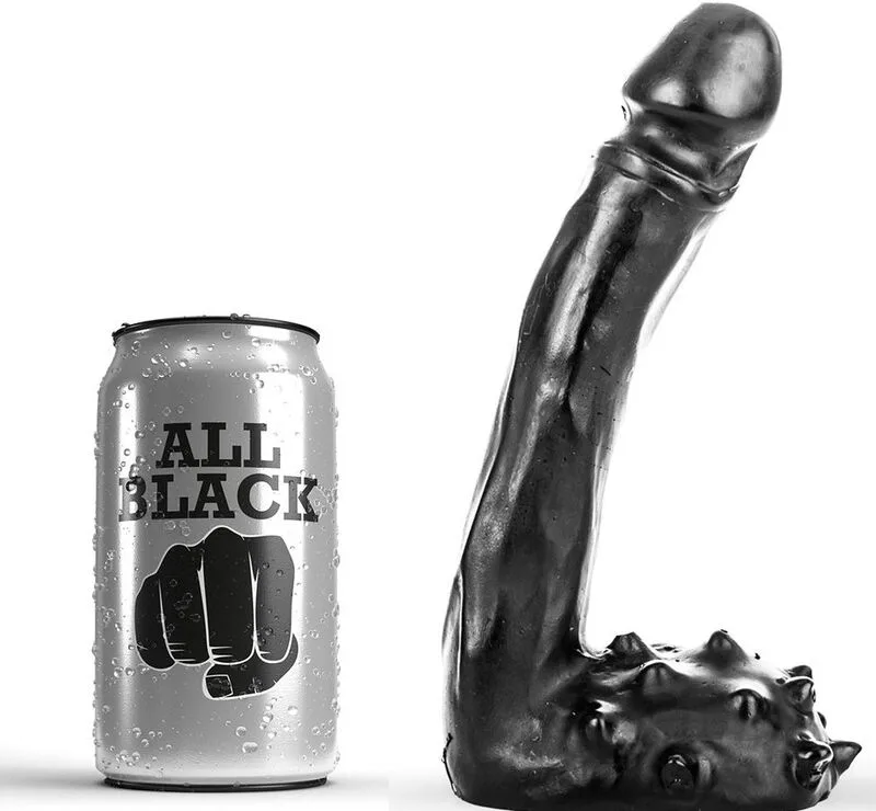 All Black – Realistic Dildo 19 cm
