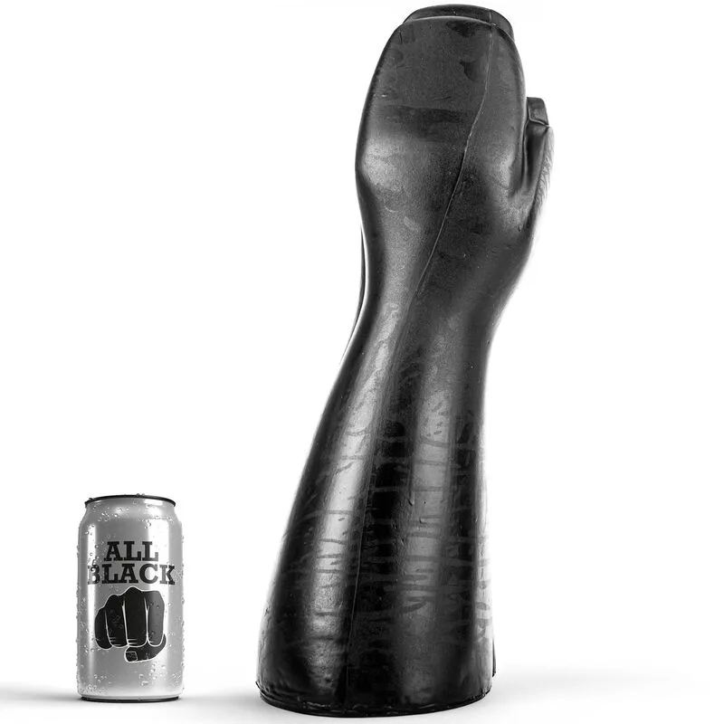 All Black – Realistisk Fisting Dildo 39 cm