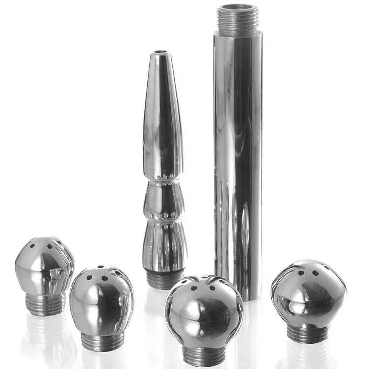 Metal Hard - Vaginal & Anal Cleansing Shower Set, 5-Piece