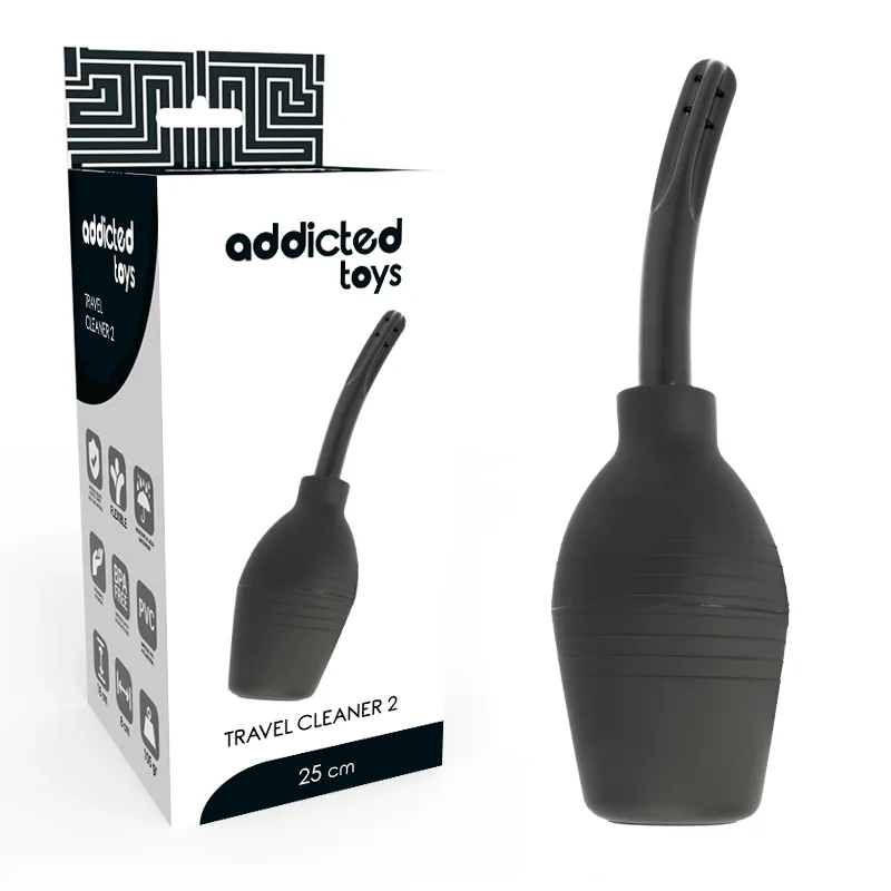 Adiccted Toys – Squeeze Clean Black Anal Douche Bulb