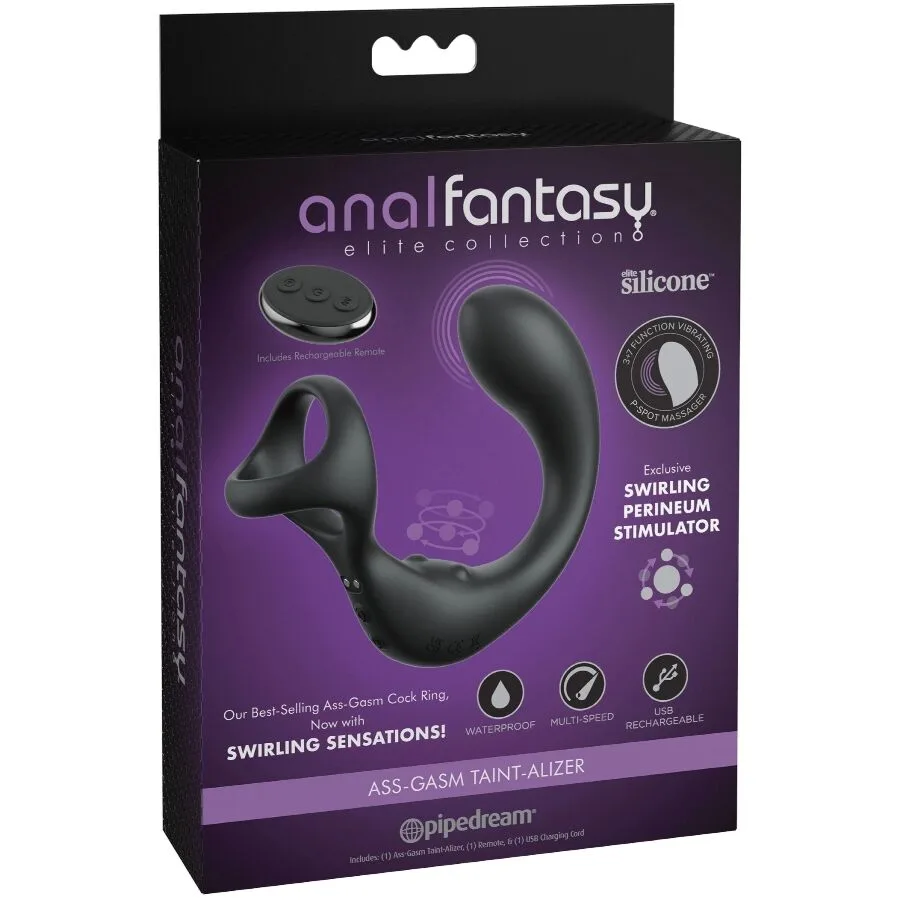 Anal Fantasy Elite Collection – Vibrating Anal Massager with Wireless Remote Control