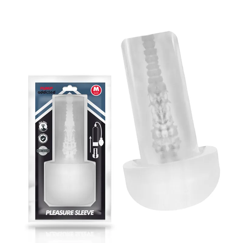 Pump Addicted - Pleasure Sleeve Masturbator Storlek M