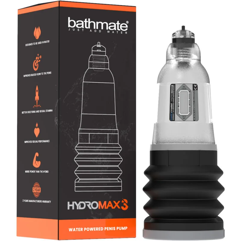 Bathmate Hydromax 3 Transparent Hydropump