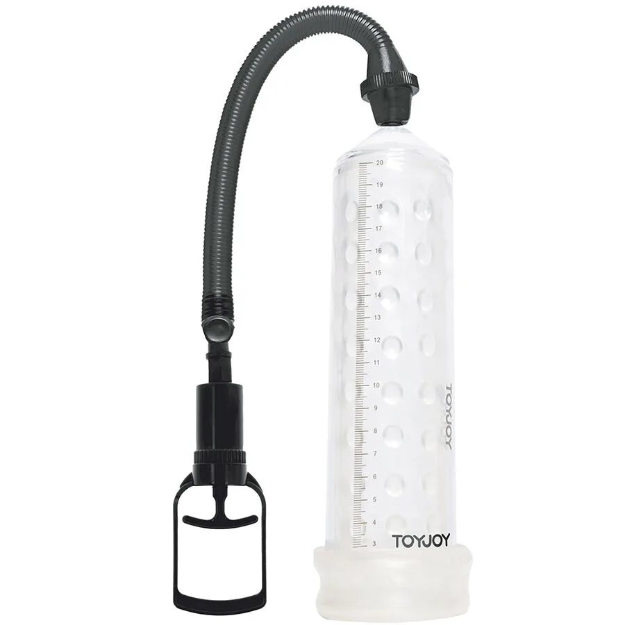ToyJoy - Kraftfull penispump med transparent mätärm