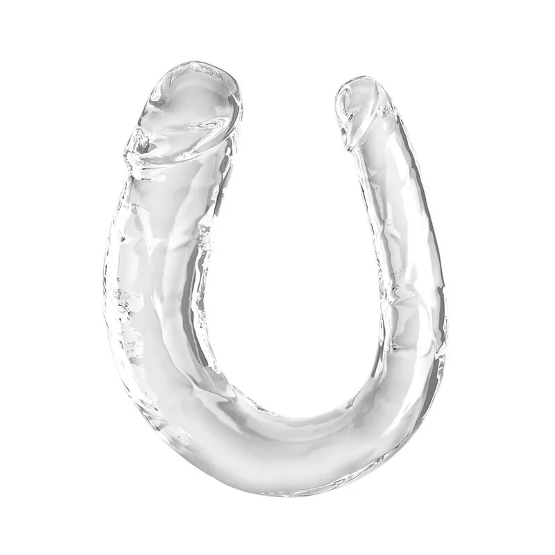 King Cock Double Trouble Dubbeldildo 33 cm Transparent