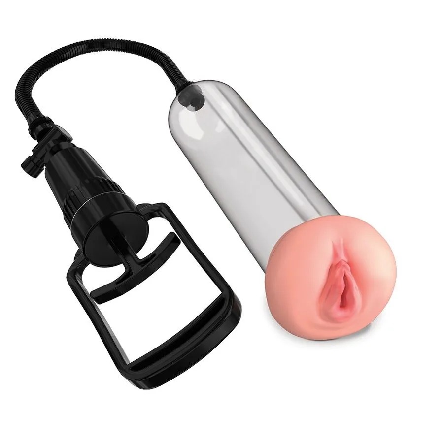 Pump Worx - Erektionspump för nybörjare med realistisk vaginalhylsa