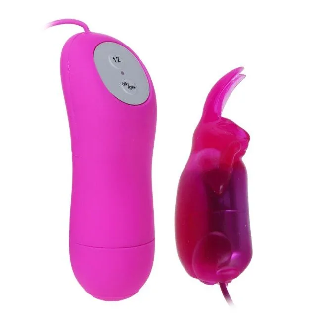 Baile Cute Secret Bunny Dual-Stimulerings Vibrator – 12 Hastighetsinställningar