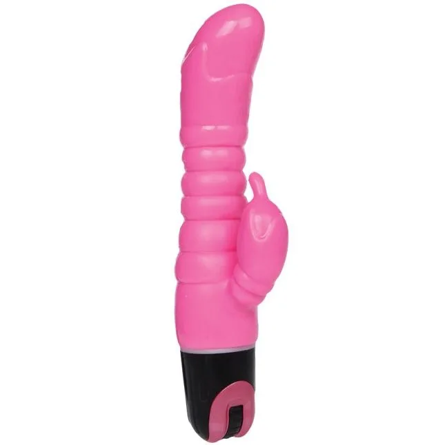 Baile - Rosa Dual Stimulerings Vibrator 22,5 cm
