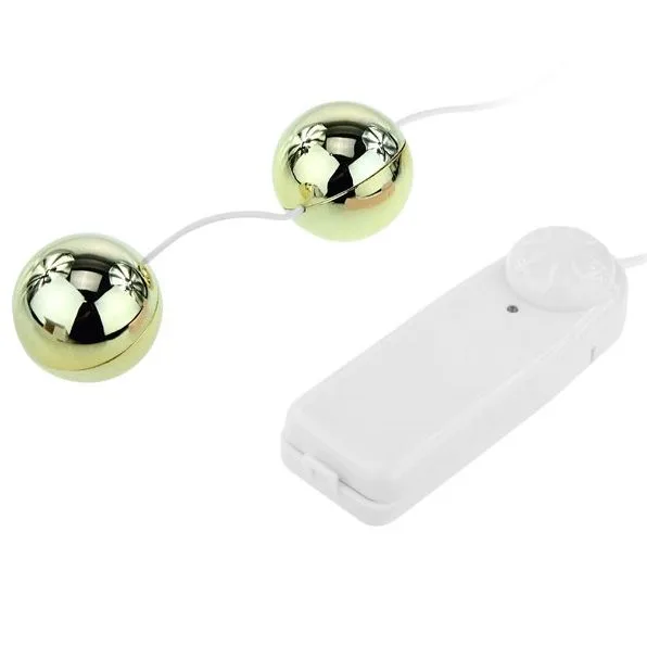 Baile - Golden Chinese Balls Vibrating Stimulator