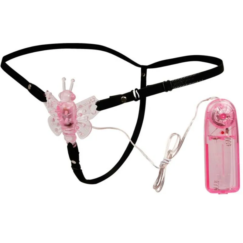 Baile - Adjustable Harness with Multi-Speed Vibrating Butterfly Stimulator