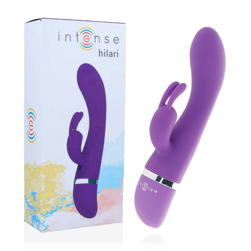 Intense Hilari Dual-Motor Rabbit Vibrator – Luxe Lilac Silicone