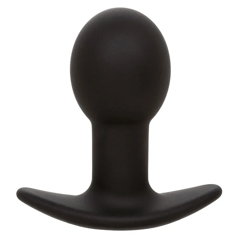 Calexotics Rock Bottom Anal Plug | 10 Vibrationsfunktioner | Kroppssäker Silikon | Svart