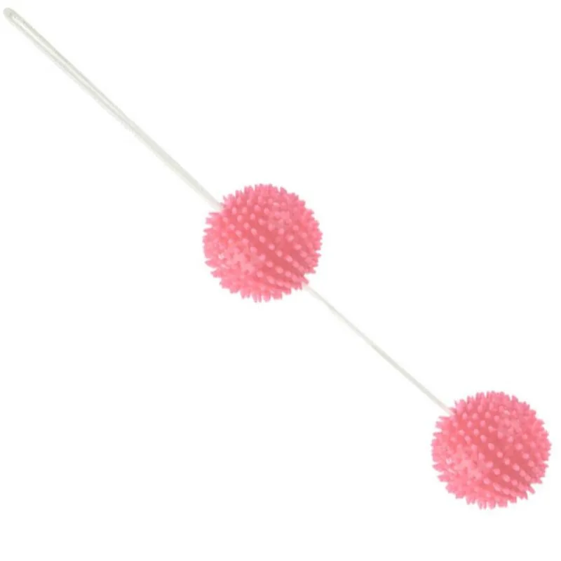 Baile Textured Pelvic Floor Training Balls - Pink, 3.6 CM
