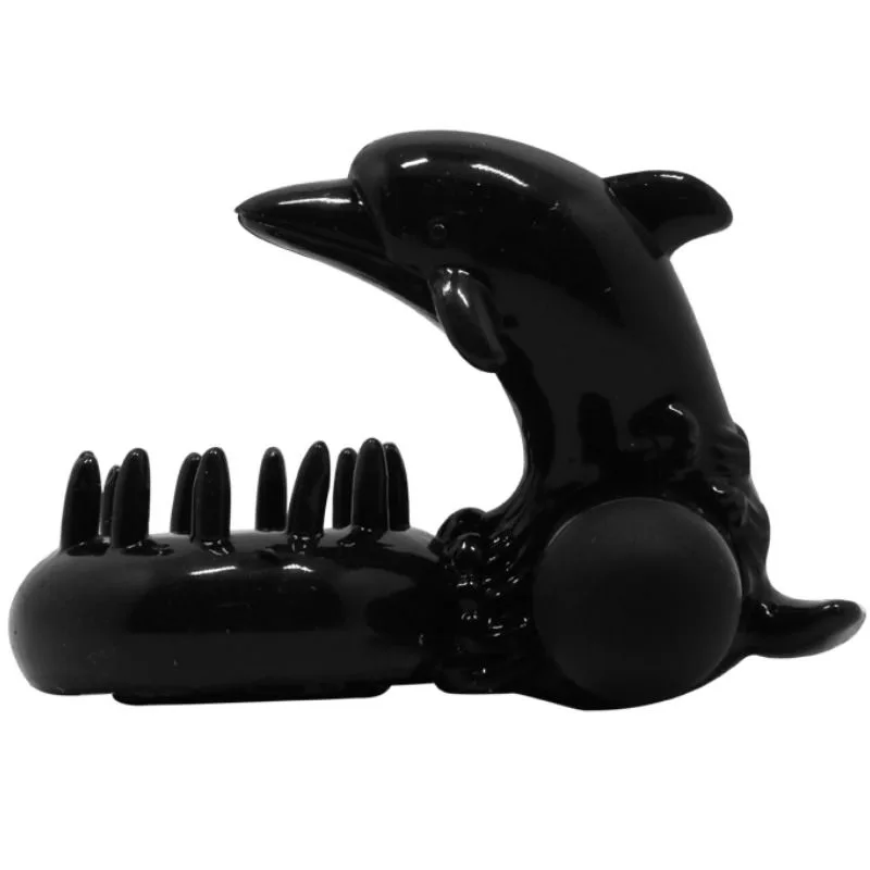 Baile Sweet Ring Ring Vibrerande Penisring med Klitorisstimulator Delfin