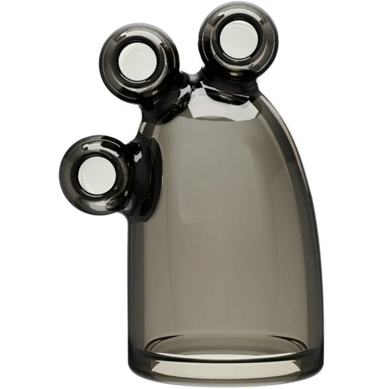 Baile Vibrating Crystal Cap II – Stimulerande vibrerande penisöverdrag med dubbelt kulvibrationssystem