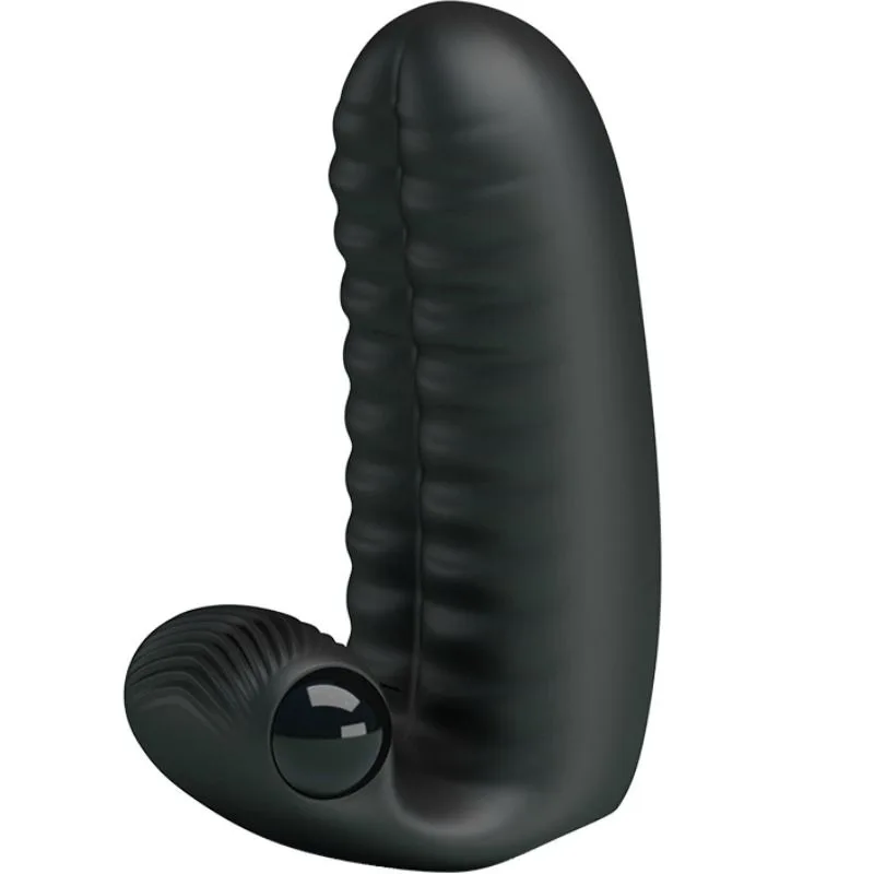 Pretty Love - Abbott Black Finger Stimulator Thimble Vibrator