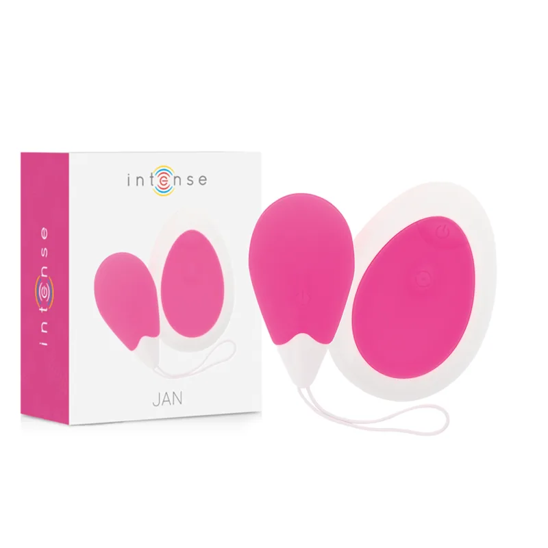 Intense Jan Fjärrkontrollerat Vibrerande Ägg – Rosa
