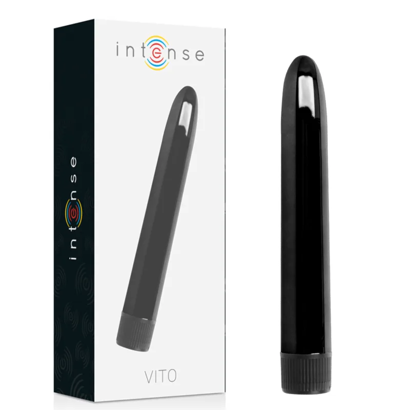 Intense - Vito Svart Vibrerande Massager