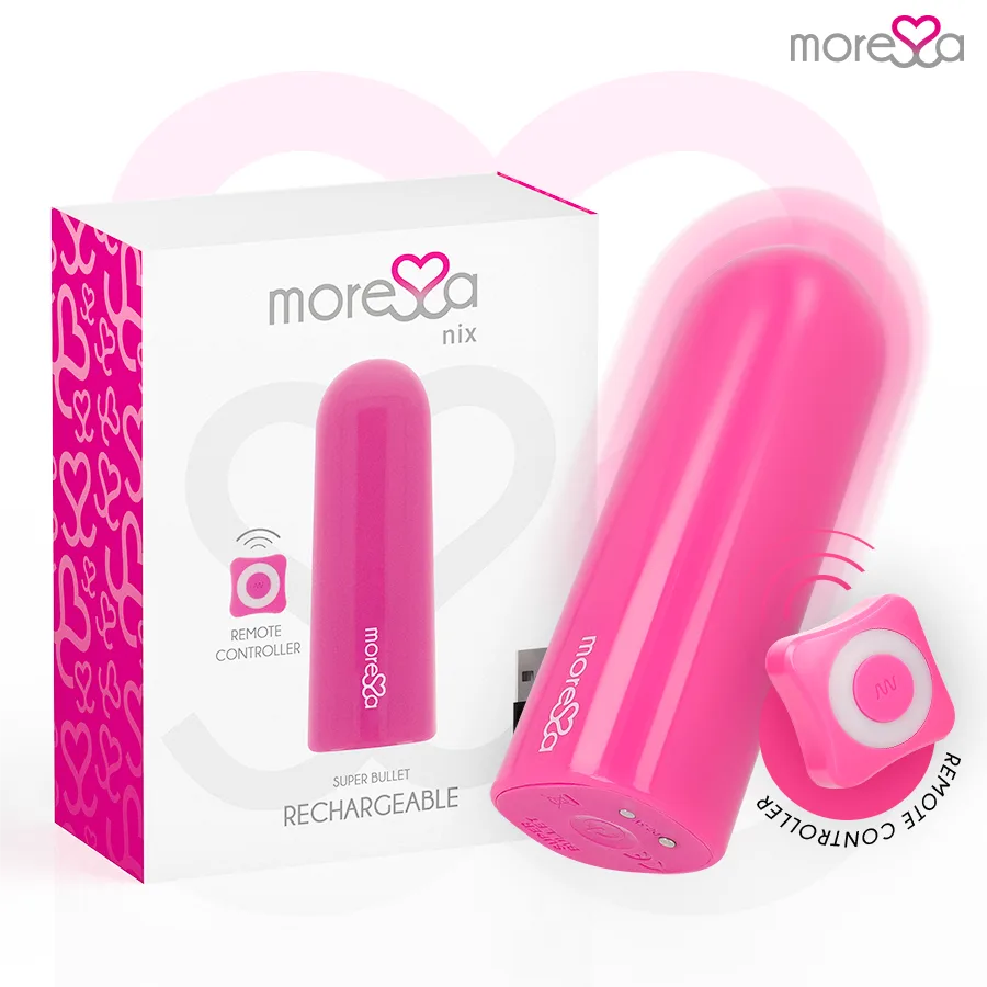 Moressa Nix Remote Control Vibrator – Pink