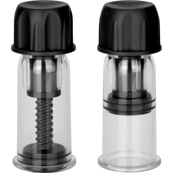CalExotics - COLT Black Nipple Suction Cups for Enhanced Sensitivity & Stimulation