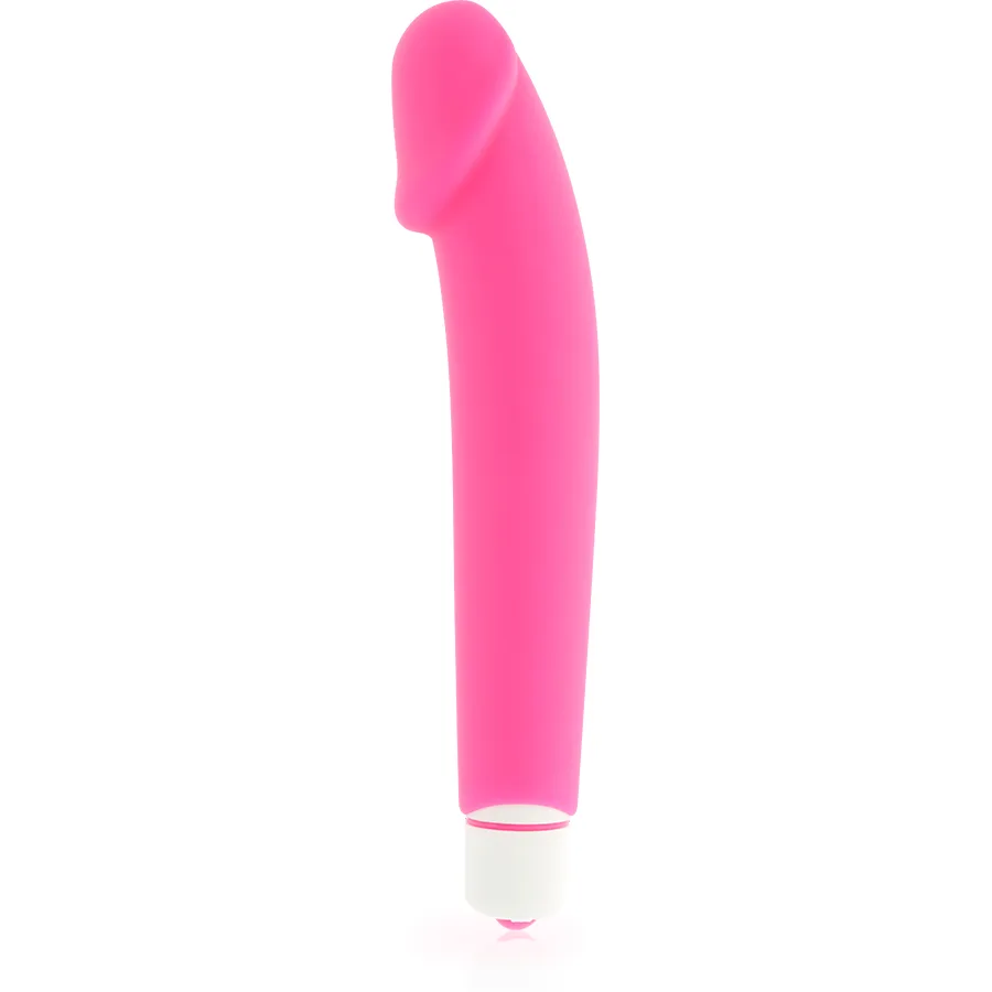 Dolce Vita Realistic Silicone Vibrator – Pink