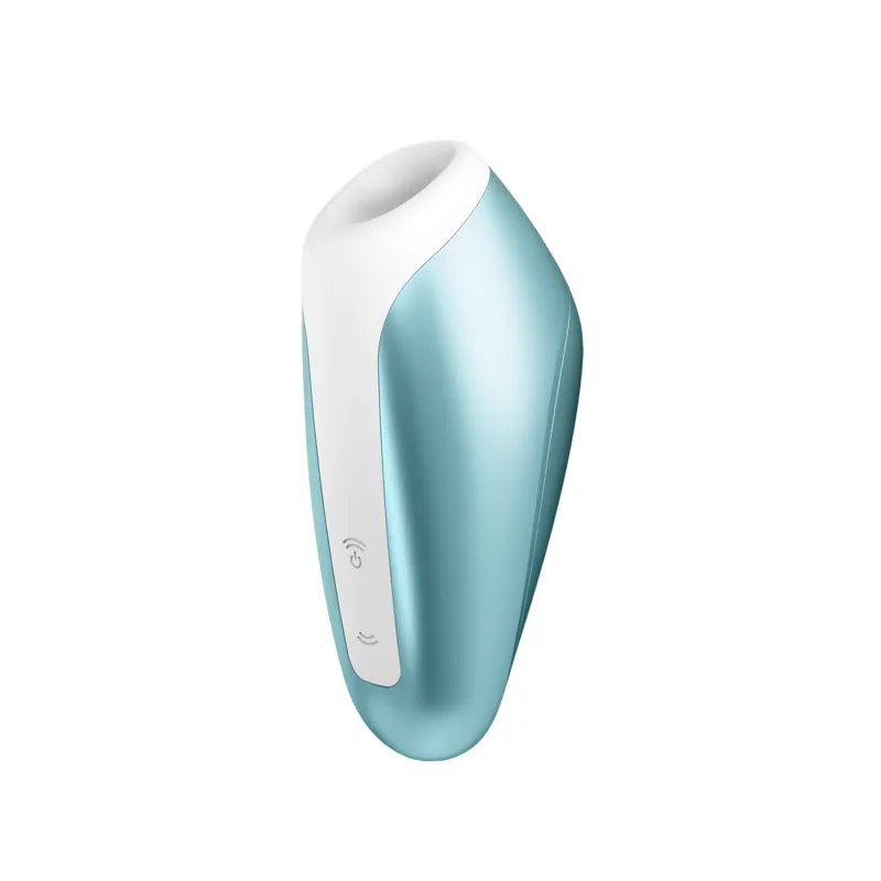 Satisfyer Love Breeze Clitoral Air Pulse Stimulator - Ice Blue