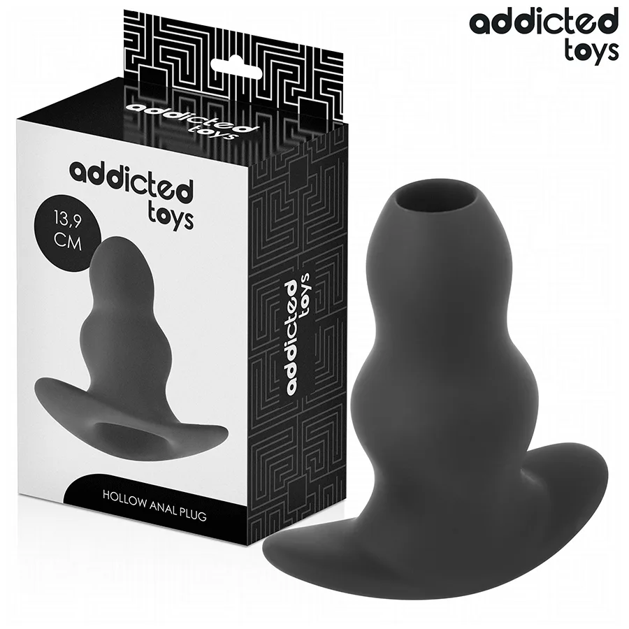 Addicted Toys - Hollow Anal Plug Silicone Size XL (139 mm)