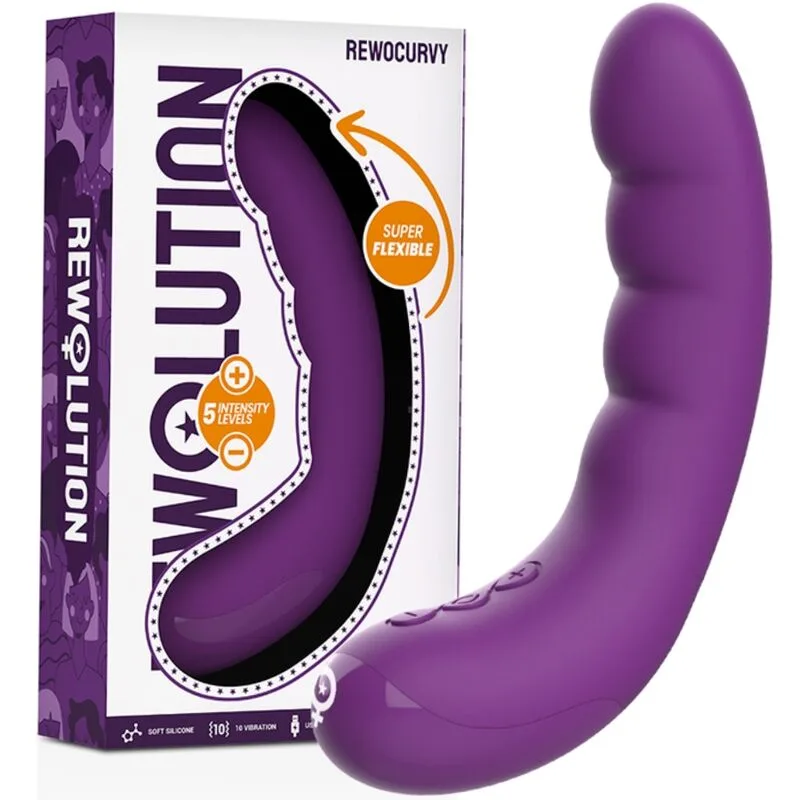 Rewolution Rewocurvy Uppladdningsbar Flexibel Vibrator