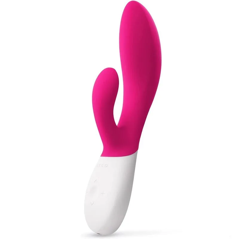 LELO INA WAVE 2 Luxury Dual-Stimulation Vibrator with WaveMotion™ Technology – Fuchsia