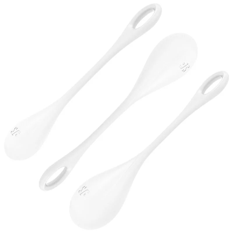 Satisfyer Yoni Power 1 Bäckenbottenträningsset – Vit