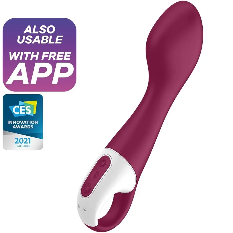 Satisfyer Hot Spot G-Spot Vibrator with Heat Function
