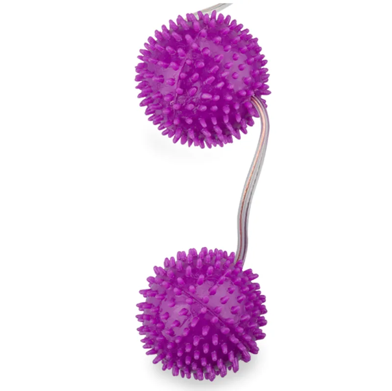 Baile - Deeply Pleasure Purple Textured Kegel Balls 3.60 CM