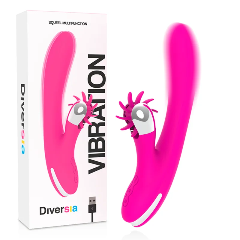 Diversia Bunny Dual-Stimulation Vibrator 24 cm