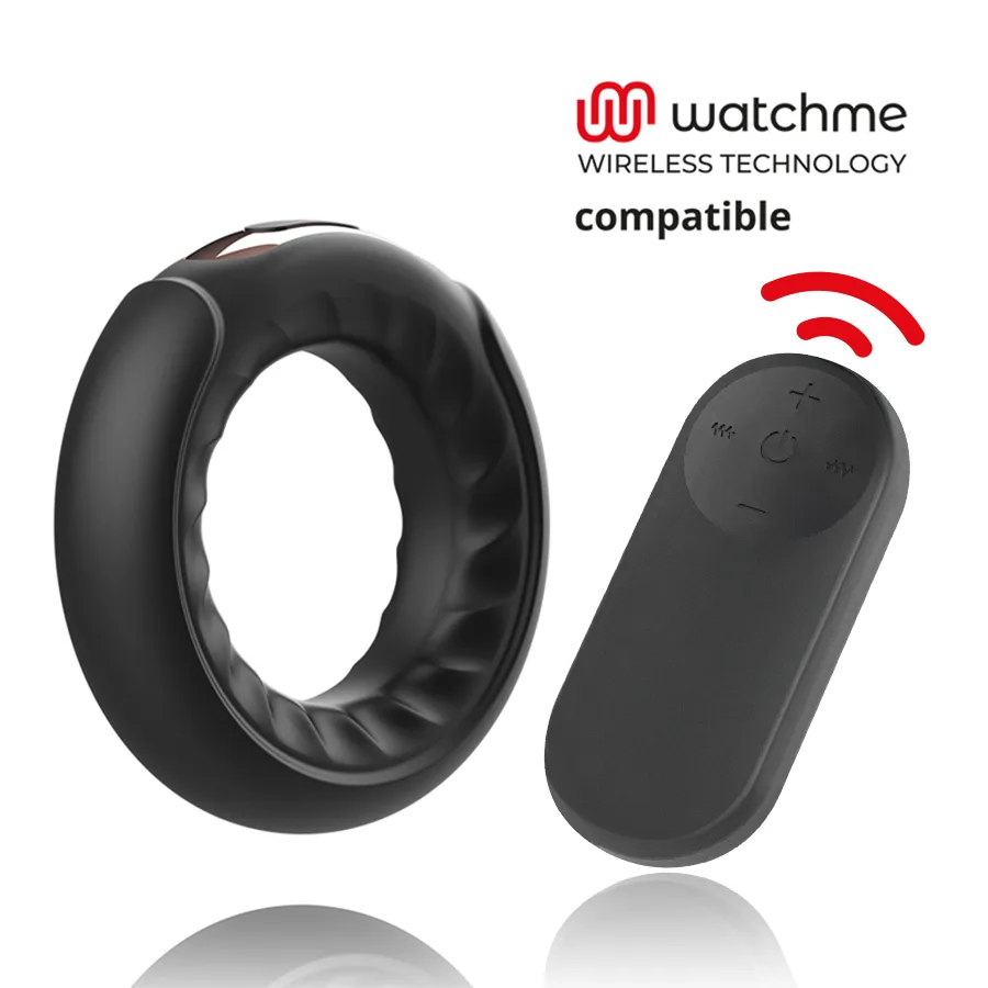 Anbiguo - Adriano Vibrating Penile Ring with Watchme Wireless Remote Control