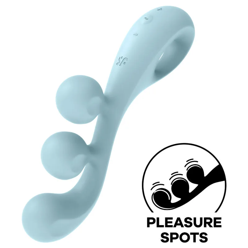 Satisfyer Tri Ball 2 Multi-Vibrator – Blue
