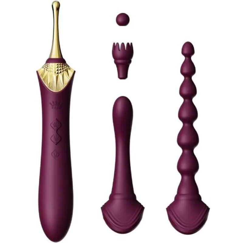 Zalo Bess 2 Clitoral & Multi-Zone Massager with Heating Function – Purple